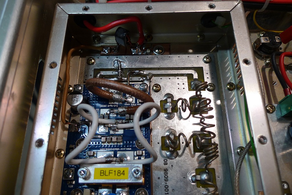 05 - Nový modul zesilovače s tranzistorem BLF184